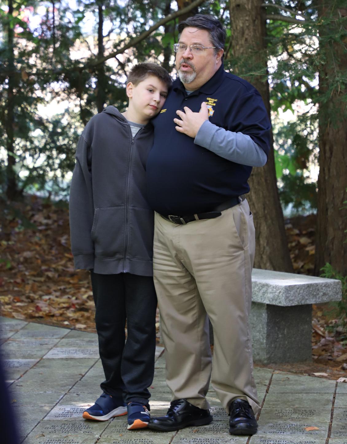 NH Catholic War Veterans Past Women Presidents Monument Dedication - Scott Demers