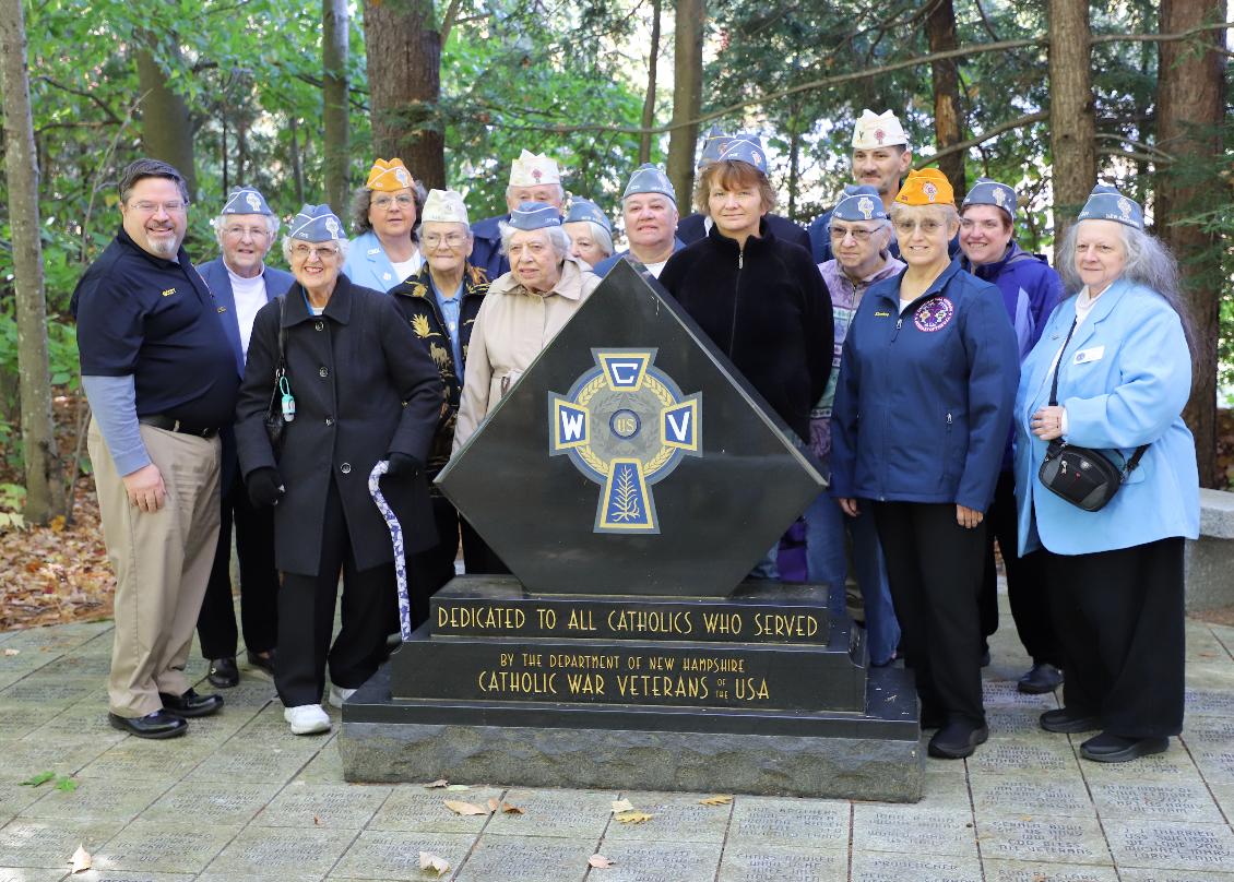 NH Catholic War Veterans Past Women Presidents Monument Dedication